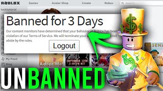 How To Get Unbanned From Roblox Quick amp Easy  Appeal Roblox Ban [upl. by Edalb986]