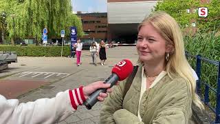 studenten in Leiden over het aanvragen van de basisbeurs 19 juni 2023 [upl. by Friede]