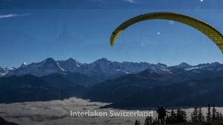 Twin Paragliding Interlaken Switzerland Believe it or not [upl. by Ttnerb]