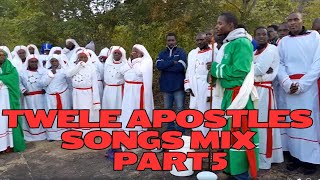 UJESU MA EKHONA IMINI IYEZA Twelve Apostles songs mix [upl. by Ruhtracm]