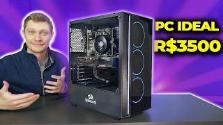 PC GAMER IDEAL DE R3500 FULL AMD O MELHOR PARA MONTAR EM 2024 com testes [upl. by Cormier]