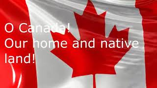 O Canada  Lyric Video [upl. by Petunia]