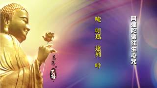 阿弥陀佛往生心咒 海涛法师 教念 Amitabha Rebirth in pureland Mantra by Master Haitao [upl. by Enyrehtac]