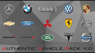 GTA V AUTHENTIC VEHICLE PACK 40 SHOWCASE [upl. by Terb]