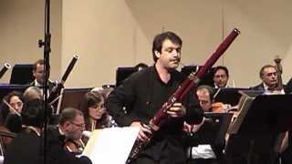 Weber Bassoon Concerto III Rondo  Allegro Eduardo Sirtori bassoon [upl. by Suchta]