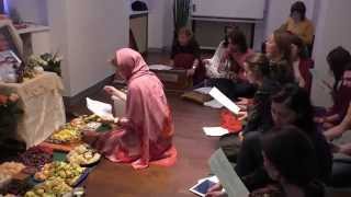 Hanuman Jayanti 2015 in Russia Hanuman Chalisa Bhakti Marga [upl. by Cralg322]