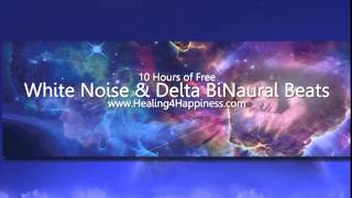 White Noise amp Delta BiNaural Beats the Ultimate Sleep Lullaby BiNaural Beats for Sleep [upl. by Scales103]