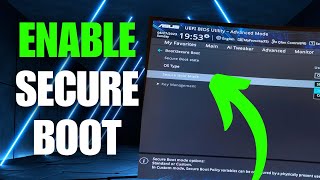 How To Enable Secure Boot on Asus Windows 11 [upl. by Bjorn560]