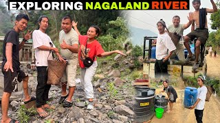 Exploring Nagaland River and Jungle with MonuBikomiya  Adventure Vlog in Beautiful Nagaland [upl. by Anay]