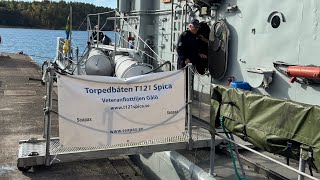 20241005 Gålöbasen och en tur med torpedbåten HMS Spica T121 i solskenet [upl. by Gyasi445]