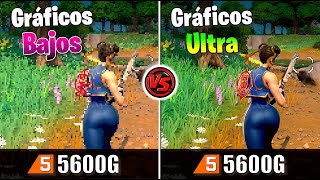 ✅ Ryzen 5 5600G ✅ TEST en 20 JUEGOS 🔴 Gráficos BAJOS vs ULTRA 🔴 [upl. by Pederson874]