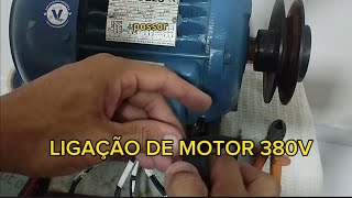 Ligação de motor trifásico 220v380v440v760v parte 1 [upl. by Odareg]