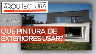 🤔 ¿QUÉ PINTURA DE PAREDES EXTERIORES DEBO USAR 📝 TIPOLOGÍA 📝 OPCIONES  PROTECCIÓN  DURABILIDAD [upl. by Silvester]