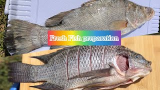 How To Prepare Fresh Fish In Kenya [upl. by Nura]