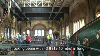 The Biggest Operating Rotative Beam Steam Engine At Crossness [upl. by Dugaid]