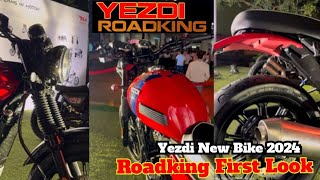 Finally Yezdi Road King 2024Retro Bike LaunchedFirst Look  Price amp Features  Yezdi New Roadking [upl. by Artenra]