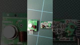 433mhz Transmitter And Receiver  Best RF Module For Arduino  RF Module  shorts trending [upl. by Dreyer]