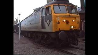 47348 at Canute Road level crossing 1996 [upl. by Selrahcnhoj]