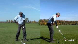 Minimalist Single Plane Golf Swing Video  How to setup and swing [upl. by Odranar]