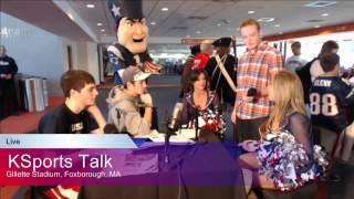 KSPORTS Sunday gets to meet the New England Patriots Cheerleaders [upl. by Norabal]