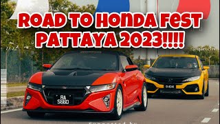 Preparation ke Honda Fest Pattaya 2023 [upl. by Inalan213]