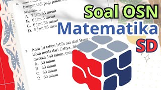 Soal OSN Matematika SD 2024 [upl. by Boru476]