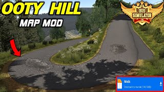 Map Mod Bussid 43  Released Ooty Hill V2 Map Mod For Bus Simulator Indonesia।Bussid Mod Map [upl. by Bijan]