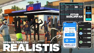 SERVER GTA SAMP FITUR REALISTIS TERBARU  GTA SAMP ANDROID PC [upl. by Enaujed]