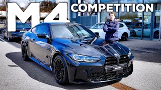 New BMW M4 Competition Coupe 2021 Review Interior Exterior [upl. by Nithsa525]