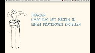 InDesign Umschlag mit Rücken erstellen [upl. by Anderea]