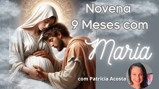 NOVENA 9 MESES COM MARIA  2509 novena oração novemesescommaria 9mesescommaria [upl. by Meehahs]