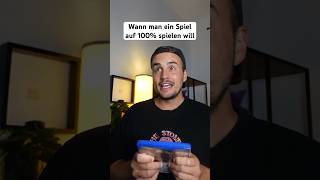 WENN MAN EIN SPIEL AUF 100 SPIELEN WILL [upl. by Eatnuahs993]