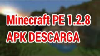 Minecraft PE 128 Apk  Descarga MEDIAFIRE [upl. by Htelimay]