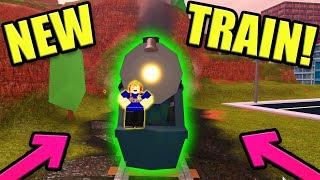 HOW TO ROB THE NEW JAILBREAK TRAIN  Roblox Jailbreak Full Update Guide [upl. by Sesiom]