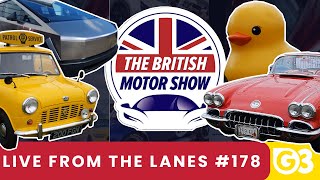 Live From The British Motor Show 178 [upl. by Alyose]