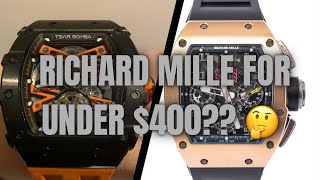 AFFORDABLE Richard Mille Unboxing the Tsar Bomba Watch watchreview watchunboxing [upl. by Ahsim]