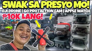 BENTAHAN NG SWAK sa PRESYO na MURA LANG Action Camera Go pro DJI Drone Camera Apple Watch [upl. by Colinson]