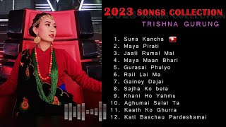 TRISHNA GURUNG  2023 LATEST SONGS COLLECTION [upl. by Otreblada423]