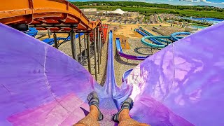 Free FALL WaterSlide at Aquacolors Poreč [upl. by Olwena]