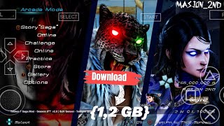 🕹TEKKEN 7 SAGA SEASON 6 V20 PPSSPP MOD🕹 tekken7 tekken6 gameppsspp gameplay [upl. by Wilmette239]