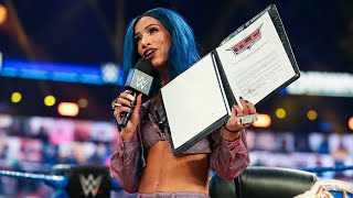 Sasha Banks WWE Contract Expires 2 Months Triple H Returns Full Time [upl. by Mccandless]