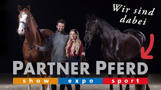 Partner Pferd Leipzig 2024  Wir sind dabei 🤩 Reiten Meet and Greet Sport und Pferdemesse 🐴 [upl. by Marlyn]