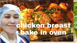 how to cook chicken breast bake in oven pinay abroad kitchen Jenelenlastimoso vlog’s [upl. by Niamart]