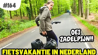 164 Blessures op de 2e dag van onze fietsvakantie I Fietserpad Haarle  Zelhem 70 km [upl. by Akelam368]