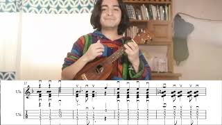 Tiptoe Trough The Tulips Ukulele Instrumental sheet music and tab in description [upl. by Carolynn]