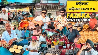 Punjab Tour Ep  28  Fazilka Punjab Street Food  Punjabi Best Street Food [upl. by Nylitak]