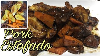 Recipe ng Tatay ko♥️ Classic Pork Estofado Lutong Pinoy Cel Barcellano [upl. by Arreip944]