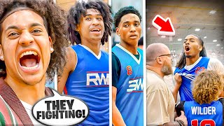 I BROUGHT 5 STARS TO AN AAU TOURNAMENT amp FIGHTS BROKE OUT [upl. by Cadell259]