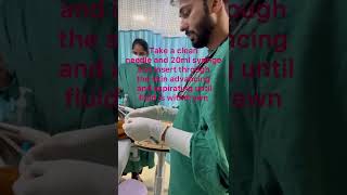 Ascitic tappingParacentesis Peritoneal tapping drain emergency medical mbbs by DrRaj Mishra [upl. by Lurie]