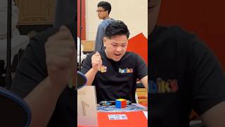 Fastest 3x3x3 Cube Solve EVER  313 seconds by Max Park 🇺🇸 [upl. by Netsirhk602]